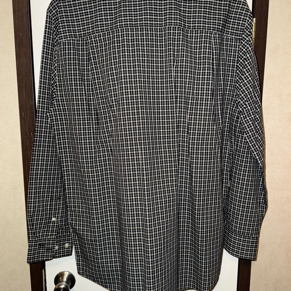 Southern Miss/USM Black Checkered Men's Button up Shirt - Picture 7 of 9